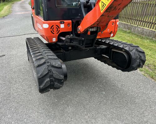 Minibagr Kubota KX018-4 hyd.podvozek / svahovka / 2020