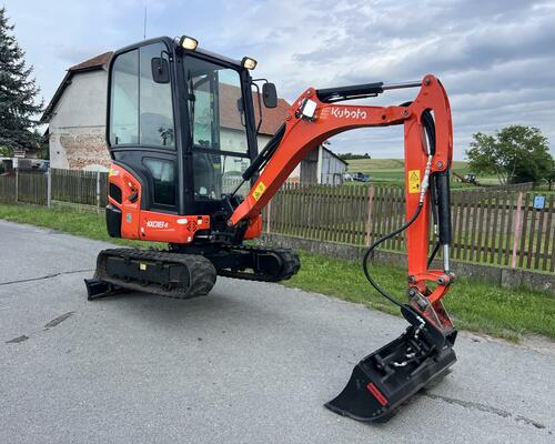 Minibagr Kubota KX018-4 hyd.svahovka+podkopy / 2021