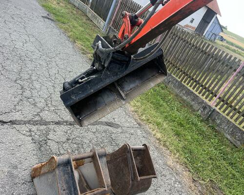 minibagr Kubota KX018-4 hyd.svahovka+podkopy, TOP