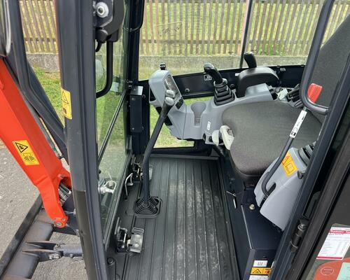 minibagr Kubota KX018-4 hyd.svahovka, pouze 2500h