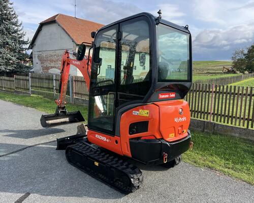 Minibagr Kubota KX019-4 hyd.podvozek / 2x lžíce