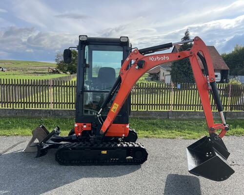 Minibagr Kubota KX019-4 hyd.podvozek / 2x lžíce