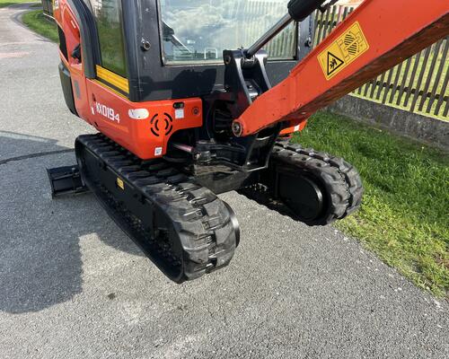 Minibagr Kubota KX019-4 hyd.podvozek / 2x lžíce