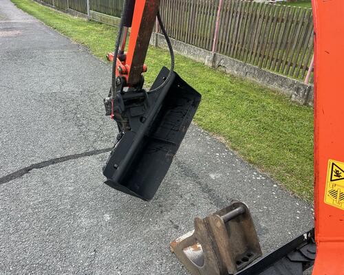 Minibagr Kubota KX019-4 hyd.podvozek / hyd. svahovka