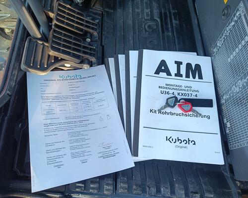 Minibagr Kubota KX037-4 GLS