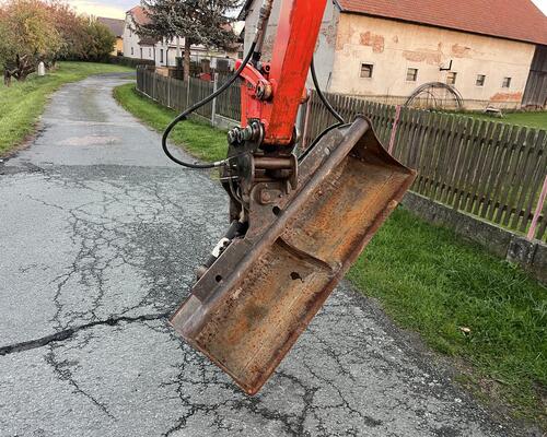minibagr Kubota KX037-4 hyd.svahovka/pouze 1400mth