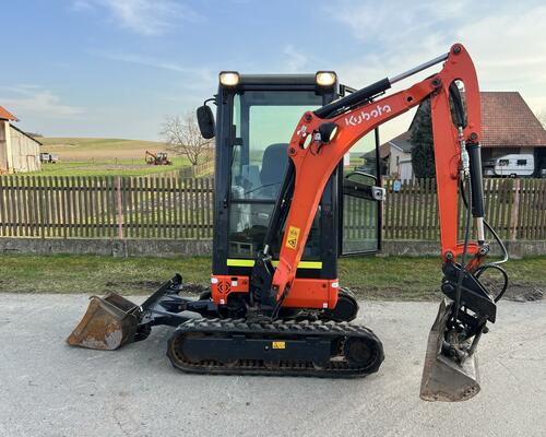 Minibagr Kubota KX18-4 hyd.podvozek+hyd.svahovka