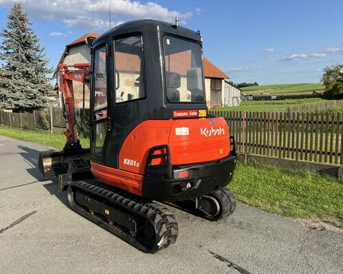 Minibagr Kubota KX61-3 / 2.7t / 2x lžíce/ 2800mth