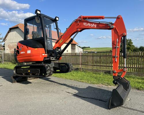Minibagr Kubota KX61-3 / 2.7t / 2x lžíce/ 2800mth