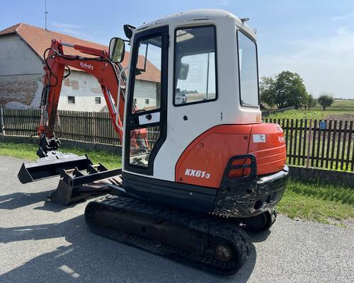 Minibagr Kubota KX61-3 hyd.svah+podkopy -TOP STAV