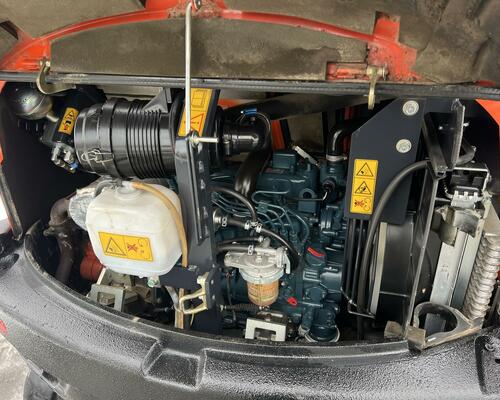 Minibagr Kubota KX61-3 hyd.svahovka, 1700mth, TOP