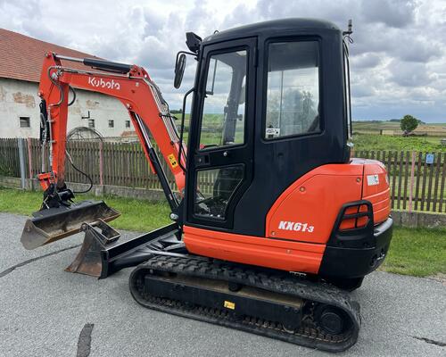 Minibagr Kubota KX61-3 hyd.svahovka/ 1900mth/ 2,7t
