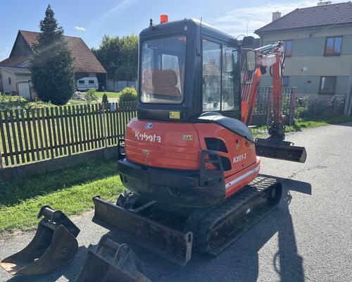 minibagr Kubota KX61-3, pouze cca 2tis.mth, 2.6t