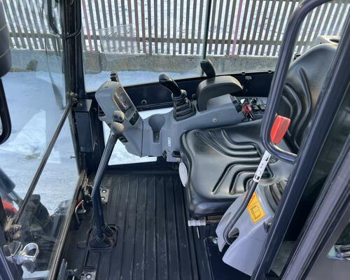 Minibagr Kubota KX 016-4 hyd.podvozek+hyd.svahovka