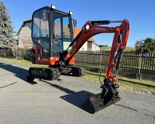 Minibagr Kubota KX 018-4 hyd.podvozek/hyd.svahovka