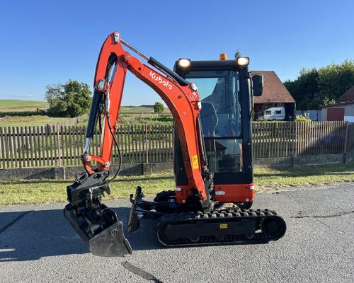 Minibagr Kubota KX 018-4 hyd.podvozek/hyd.svahovka