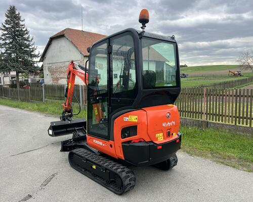 minibagr Kubota KX 018-4 hyd.svahovka / 1200mth
