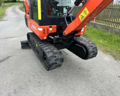 minibagr Kubota KX 018-4 hyd.svahovka / 1200mth