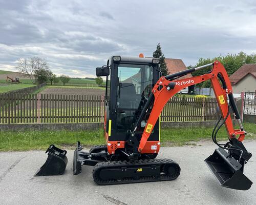 minibagr Kubota KX 018-4 hyd.svahovka / 1200mth