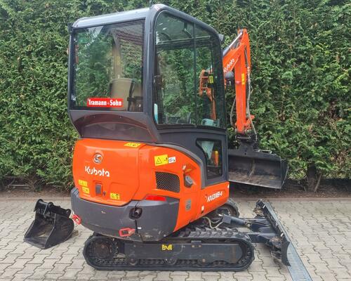 Minibagr Kubota Kx 018-4 Hyd. Svahovka + podkop 800Mth