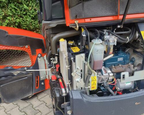 Minibagr Kubota Kx 018-4 Hyd. Svahovka + podkop 800Mth