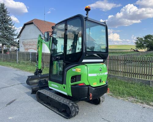 Minibagr Kubota KX 019-4 hyd.svahovka / 2.000mth !