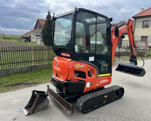 Minibagr Kubota KX 019-4 hyd.svahovka/hyd.podvozek