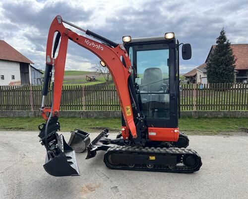 Minibagr Kubota KX 019-4 hyd.svahovka/hyd.podvozek