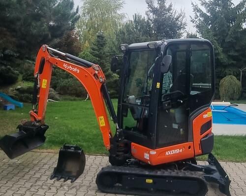 Minibagr Kubota Kx 019-4 pouze 1400MTH r.v. 2022