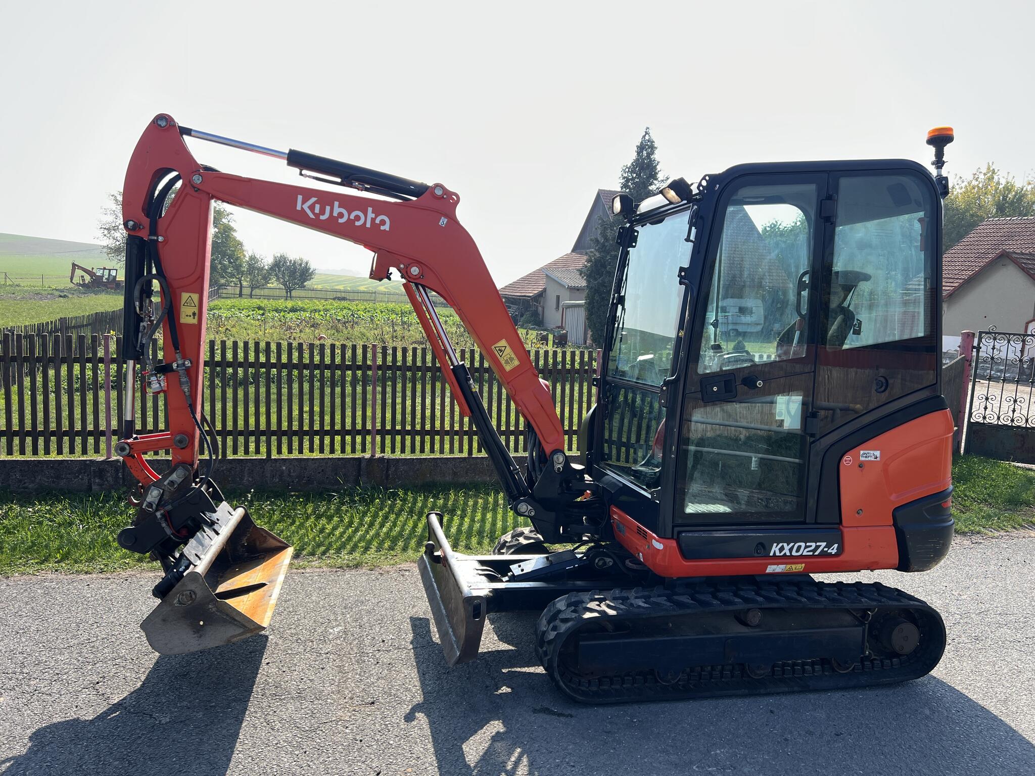 minibagr Kubota KX 027-4, 3200mth, hyd. svahovka