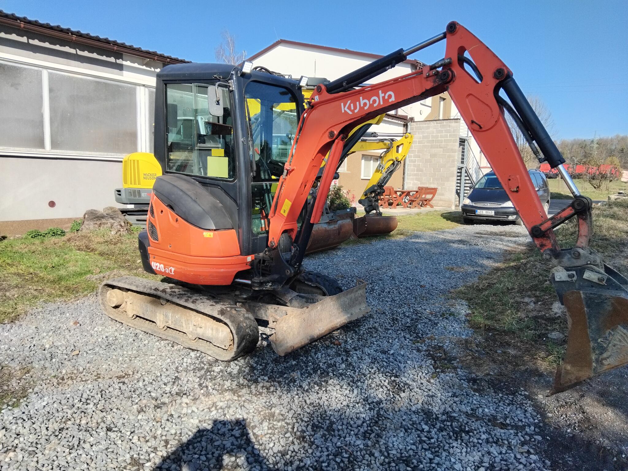 Minibagr Kubota U20-3