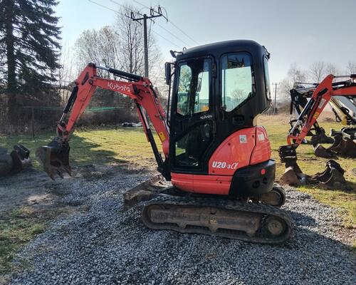 Minibagr Kubota U20-3
