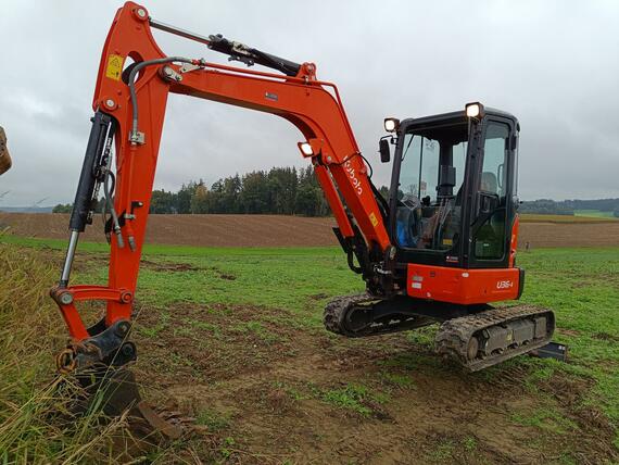 Minibagr Kubota U 36-4