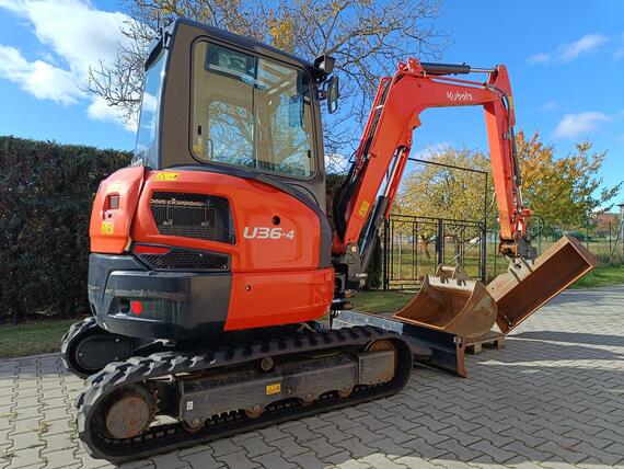 Minibagr Kubota U 36-4 r.v.2021 Minibagr Kubota U 36-4 r.v.2021