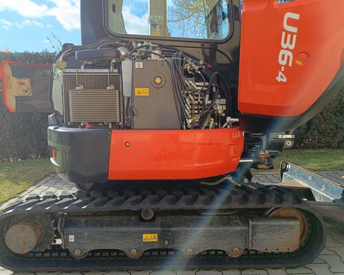 Minibagr Kubota U 36-4 r.v.2021