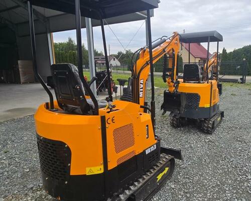 Minibagr MIVA 15D Hmotnost 1500 KG