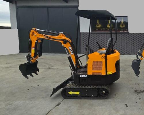Minibagr MIVA 15D Hmotnost 1500 KG