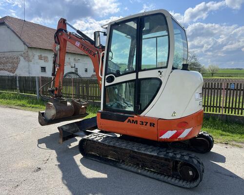 Minibagr Terex Atlas TC AM 37 hyd.svahovka+podkopy, 3,6t