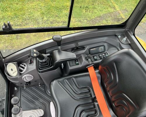 Minibagr VOLVO EC 15e pouze 713mth, hyd. svahovka