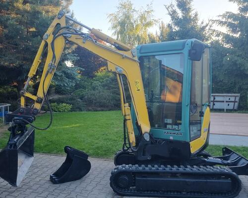 Minibagr Yanmar SV22 vaha 2.2T hyd. svahovka podkop