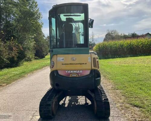 Minibagr Yanmar Vio 25 hyd svahovka