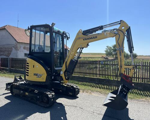 minibagr YANMAR VIO 27 hyd.svahovka, podkop / 2,8t