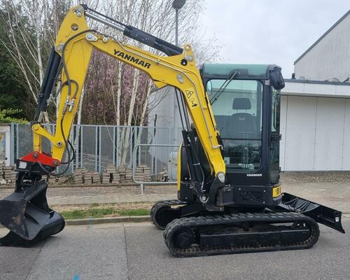 Minibagr Yanmar Vio 33U-6 váha 3.5 T hyd svahovka