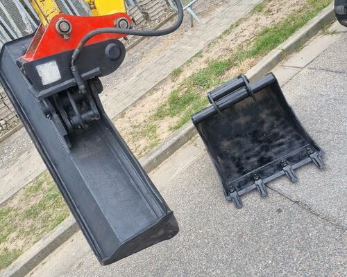 Minibagr Yanmar Vio 33U-6 váha 3.5 T hyd svahovka