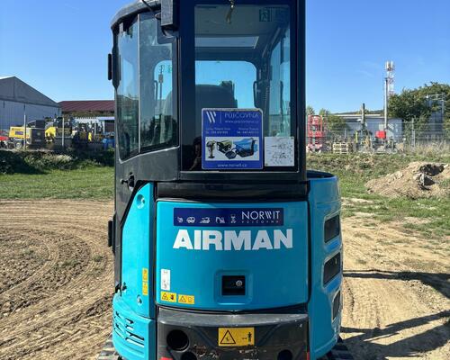 Minirypadlo Airman AX26u - s novým motorem