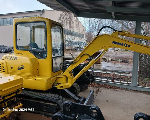 Minirypadlo Komatsu PC 27R ( 720 )