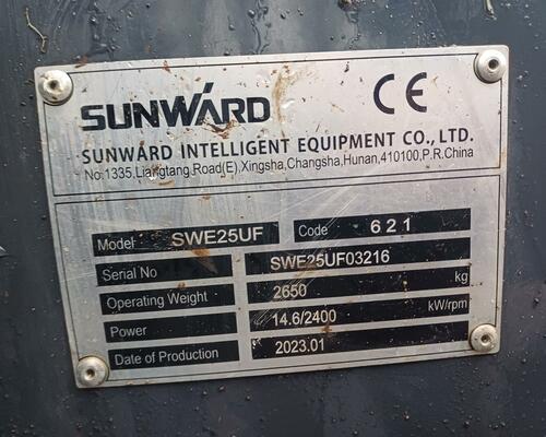 Minirypadlo Sunward SWE 25UF