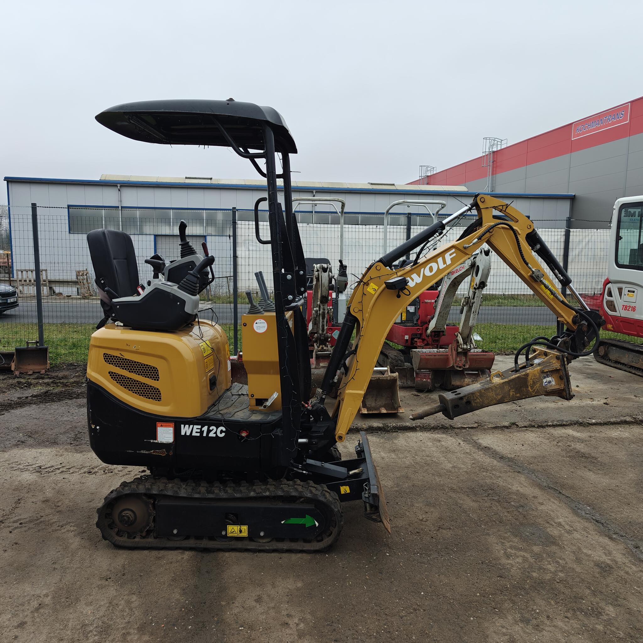 minirypadlo WOLF WE12C