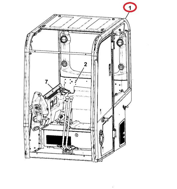 Nová kabina JCB 65R, 67C, 85Z, 86C, 90Z