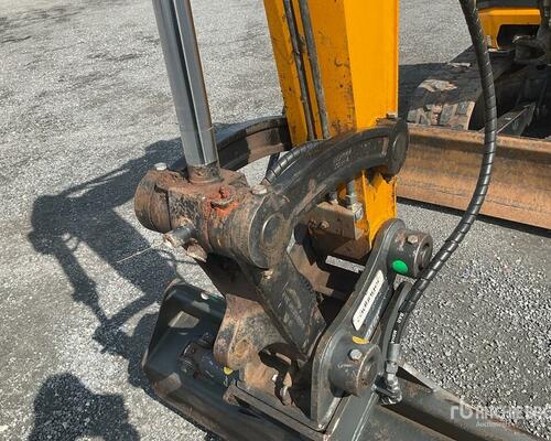 Rypadlo JCB 50Z - 700mth, 2 okruhy, svahovka, hydr.upínač